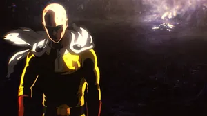 Saitama And Boros Wallpaper