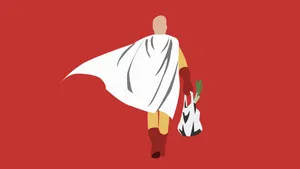 Saitama The Superhero Wallpaper