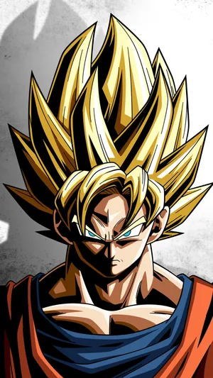 Saiyan Goku Dragon Ball Super Iphone Wallpaper