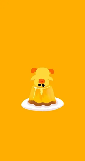 Sally The Yellow Cartoon Line Friend Wallpaper