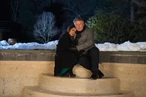 Salma Hayek And Alec Baldwin Wallpaper