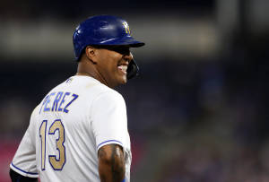 Salvador Perez Teethy Grin Wallpaper