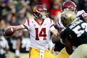 Sam Darnold American Rugby Athlete Wallpaper