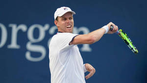 Sam Querrey Looking At Hit Wallpaper