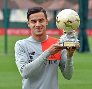 Samba Gold Trophy Philippe Coutinho Wallpaper