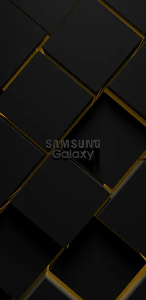 Samsung Galaxy Rhombus Yellow Light Wallpaper