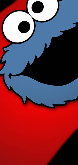 Samsung Galaxy S20 Cookie Monster Wallpaper