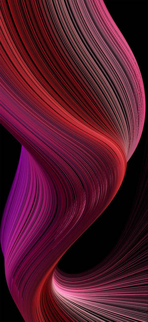 Samsung Galaxy S20 Purple Wavy Lines Wallpaper