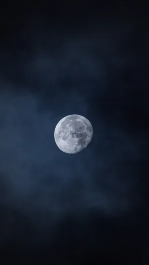 Samsung Galaxy S7 Edge Moon Night Sky Wallpaper