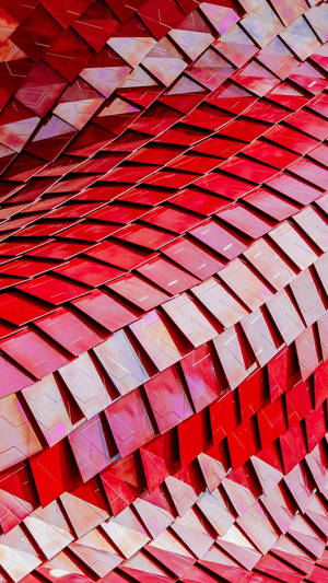 Samsung Galaxy S7 Edge Red Metal Tiles Wallpaper
