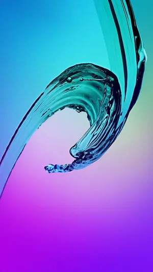 Samsung Mobile Glossy Fluid Wallpaper