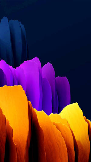 Samsung S21 Ultra 3d Brush Strokes Wallpaper