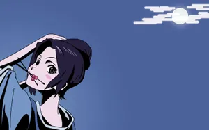 Samurai Champloo Blue Fuu Wallpaper