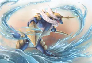 Samurott Fan Art Wallpaper
