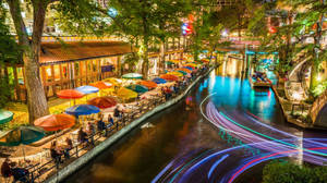 San Antonio Night Life Wallpaper