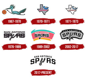 San Antonio Spurs History Logo Wallpaper