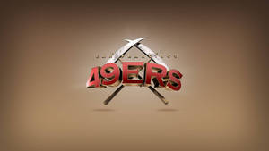 San Francisco 49ers Logo 3d Wallpaper