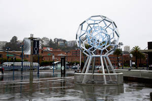 San Francisco Exploratorium Buckyball Wallpaper