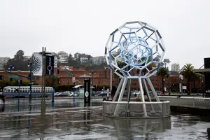 San Francisco Exploratorium Buckyball Wallpaper