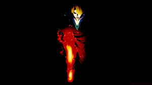 Sanji Devil Kick In Dark Wallpaper