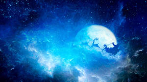 Santa Claus In The Night Sky Wallpaper. Wallpaper Studio 10. Tens Wallpaper