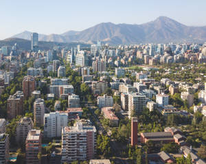 Santiago Chile Mountain Wallpaper