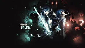 Sao Alternative Ggo Dark Theme Wallpaper
