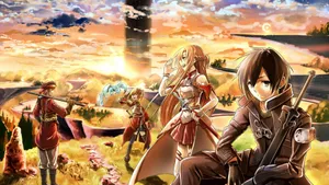 Sao Heroes Sunset Wallpaper