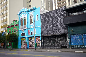 Sao Paulo Brazil Street Art Wallpaper