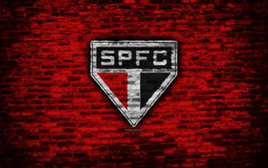 Sao Paulo Fc Logo Red Bricks Wallpaper