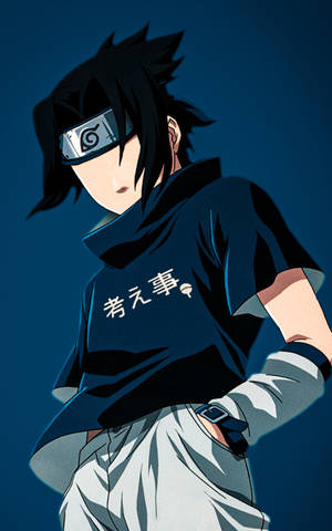 Sasuke Pfp In Portrait Wallpaper