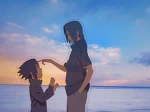 Sasuke Uchiha Looks So Cute In This Picture! Wallpaper