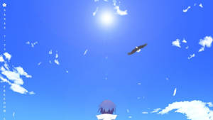 Sasuke Under Sunny Sky Wallpaper