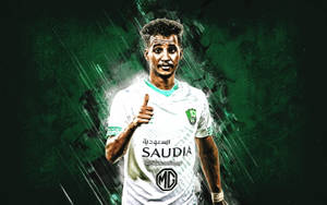 Saudi Arabia National Football Team Abdulrahman Ghareeb Wallpaper