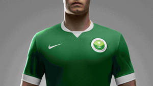 Saudi Arabia National Football Team Nike Jersey Wallpaper