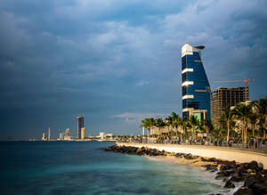 Saudi Arabia's Jeddah Corniche Wallpaper