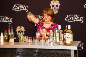 Savoring The Moment With Exotico Tequila Wallpaper