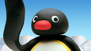 Say Hello Pingu Wallpaper