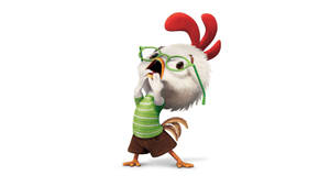 Scared Chicken Little Wallpaper