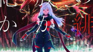 Scarlet Nexus Kasane Grey Hair Wallpaper