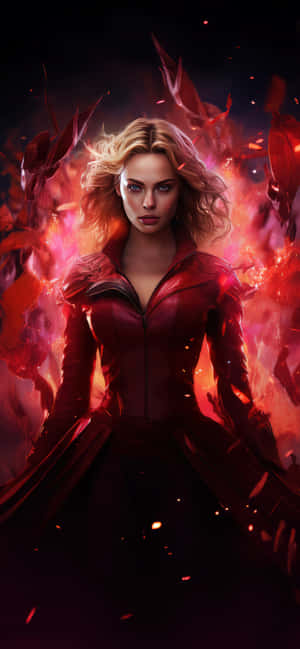 Scarlet Witch Majestic Power Wallpaper