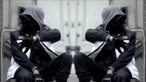 Scarlxrd Mirrored Wallpaper