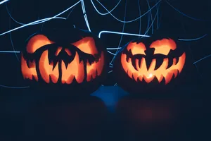 Scary Halloween Pumpkin Wallpaper