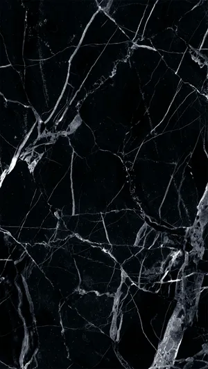 Scattered Veining Pattern For Black And White Marble Wallpaper