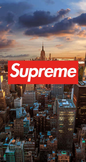 Scenic Cityscape Supreme Iphone Wallpaper
