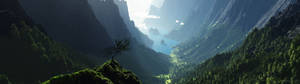 Scenic Nature Dual Monitor Wallpaper