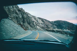 Scenic Road Trip Adventure Wallpaper