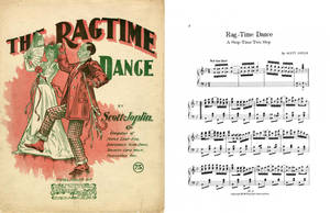 Scott Joplin The Ragtime Dance Music Sheet Wallpaper