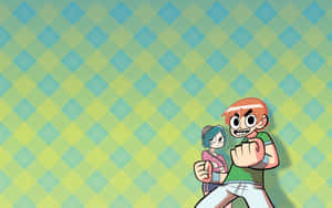 Scott Pilgrim In Fist Hand Wallpaper