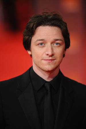 Scottish Actor James Mcavoy At The British Academy Film Awards Wallpaper